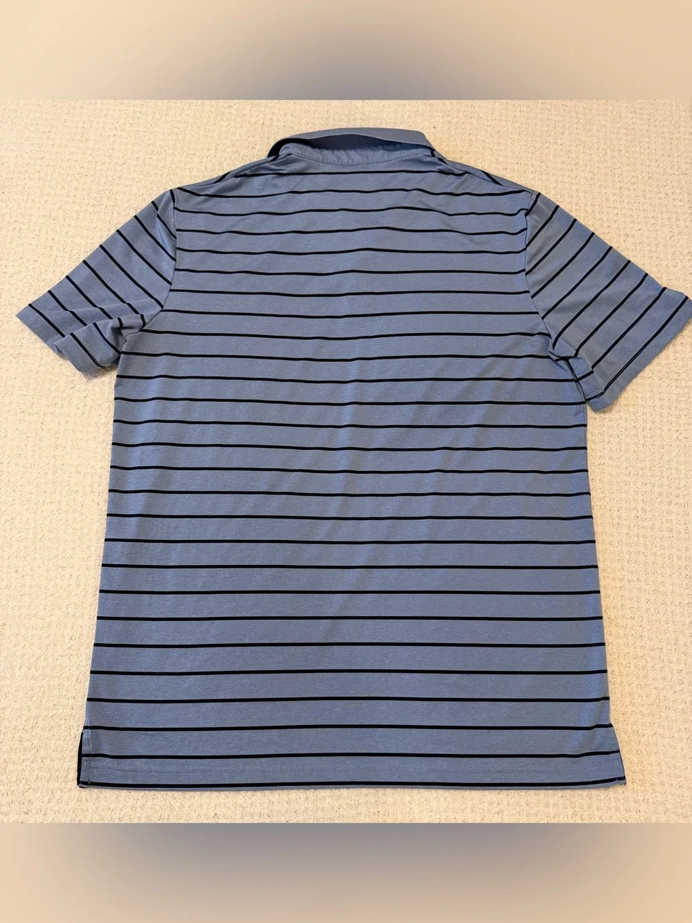 Polo Ralph Lauren Performance Striped Polo Shirt Blue Size M
